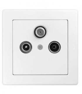 JUPITER K TV+R+S - Gniazdo abonenckie "RTV" satelitarne Greenlux GXKP013