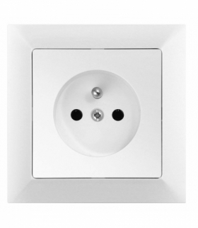 PREMIUM ZA-16 - Gniazdo wtyczkowe pojedyncze 2P+Z Greenlux GXKP035
