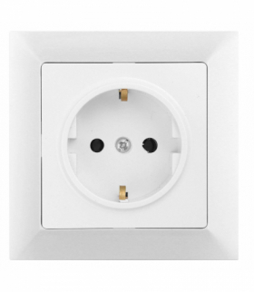 PREMIUM ZA-17 SCHUKO - Gniazdo wtyczkowe pojedyncze 2P+Z Greenlux GXKP036