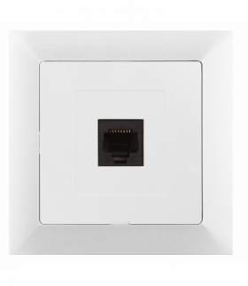 PREMIUM 1 PH 4pin - Gniazdo telefoniczne p/t 4pin zacisk krone LSA+ Greenlux GXKP046