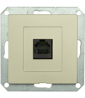 PREMIUM 1 PC M-P - Gniazdo komputerowe p/t 8pin zacisk krone LSA+ Greenlux GXKP248
