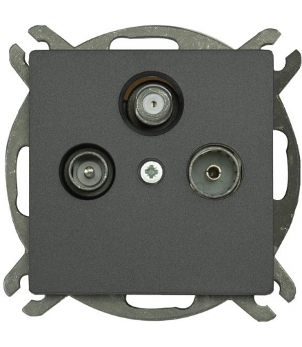 PREMIUM K TV+R+S M-G - Gniazdo abonenckie "RTV" satelitarne Greenlux GXKP443