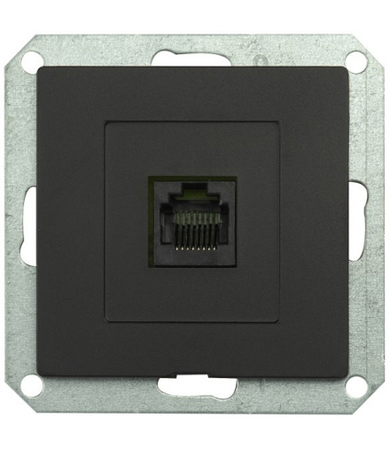 PREMIUM 1 PH 6pin M-N - Gniazdo telefoniczne p/t 6pin zacisk krone LSA+ Greenlux GXKP547
