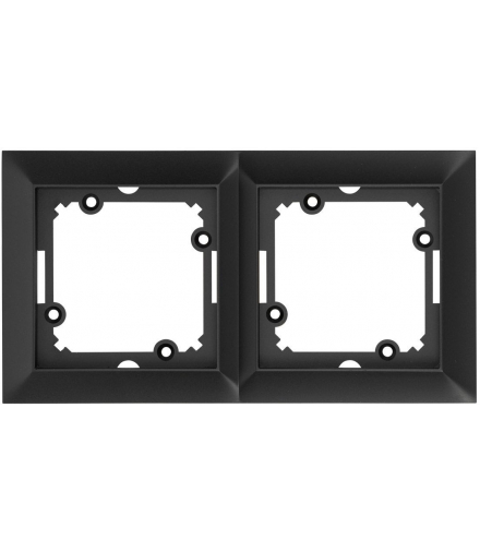 PREMIUM 2 FR N - Ramka podwójna Greenlux GXKP554