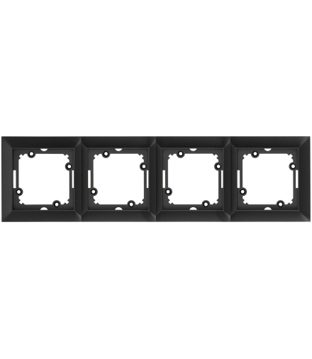 PREMIUM 4 FR N - Ramka poczwórna Greenlux GXKP556