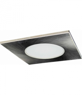 LED BONO-S Matt chrome 5W WW 330lm - Oprawa LED do zabudowy p/t (Downlight LED) Greenlux GXLL026