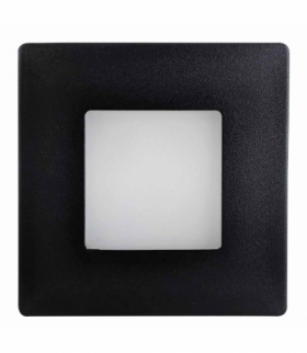 DECENTLY IP44 Black 2.5W NW 140lm - Oprawa LED dopuszkowa Greenlux GXLL053