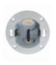 DECENTLY R2 Black 3W NW 90lm - Oprawa LED dopuszkowa Greenlux GXLL065