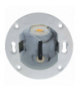 DECENTLY S2 White 1,5W NW 40lm - Oprawa LED dopuszkowa Greenlux GXLL170