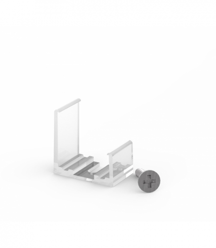 BR plastic PROFIL (ZC) - Uchwyt montażowy kątowy Greenlux GXLP027