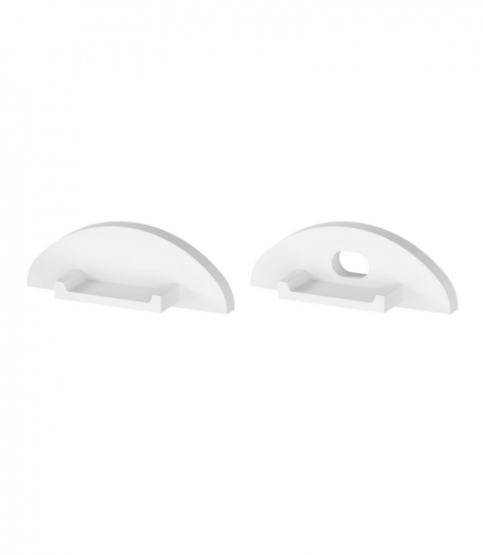 EC-PROFIL (YA) W - Zaślepka końcowa do profilu (kpl) Greenlux GXLP302