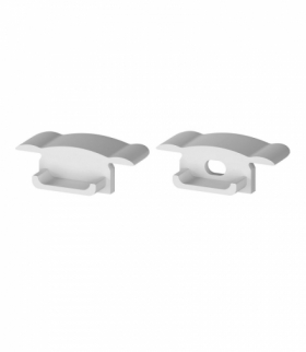 EC-PROFIL (YG) GR - Zaślepka końcowa do profilu (kpl) Greenlux GXLP371