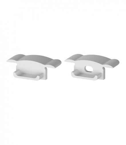 EC-PROFIL (YG) GR - Zaślepka końcowa do profilu (kpl) Greenlux GXLP371