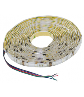 LED STRIP RGB 5050 IP65 5m - Taśma LED samoprzylepna na krążku Greenlux GXLS045