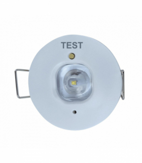 GATRION open area LED Emergency 3H 1W CW - Oprawa specjalistyczna LED z modułem awaryjnym Greenlux GXNO063