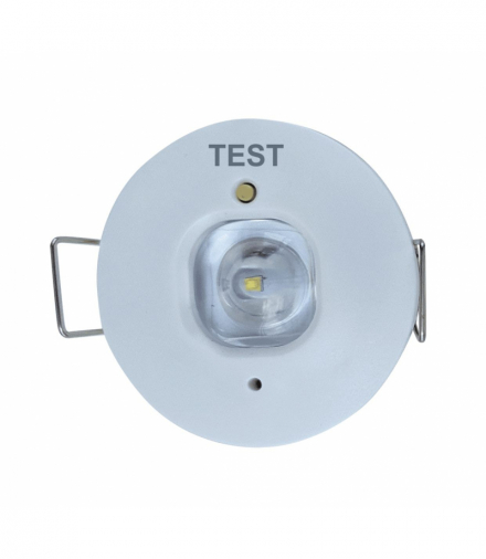 GATRION open area LED Emergency 3H 1W CW - Oprawa specjalistyczna LED z modułem awaryjnym Greenlux GXNO063