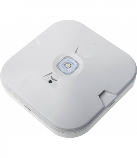GATRION-SM open area LED Emergency 3H 3W CW - Oprawa specjalistyczna LED z modułem awaryjnym Greenlux GXNO068
