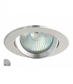 AXL DTO50-AL - Oczko (komponent) okrągłe regulowane aluminium Greenlux GXPA003