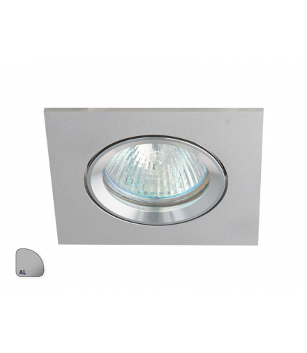 IZZY DTL50-AL - Oczko (komponent) kwadrat regulowane aluminium Greenlux GXPA004