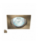 IZZY DT10-Q-AB - Oczko (komponent) kwadrat regulowane aluminium Greenlux GXPL033