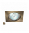 IZZY DT10-Q-AB - Oczko (komponent) kwadrat regulowane aluminium Greenlux GXPL033