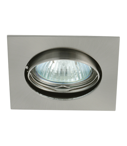 IZZY DT10-Q-CM - Oczko (komponent) kwadrat regulowane aluminium Greenlux GXPL035