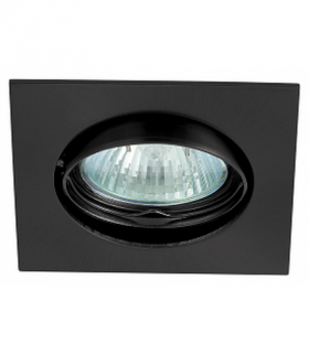 IZZY DT10-MB - Oczko (komponent) kwadrat regulowane aluminium Greenlux GXPL063