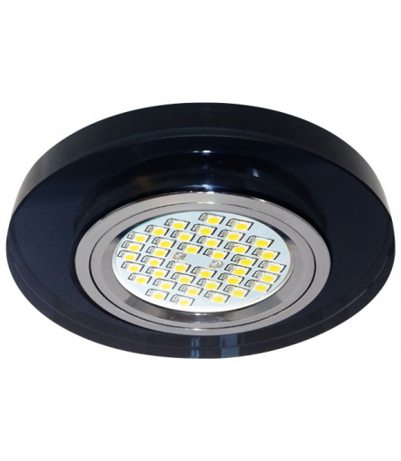 BLACK PEARL-R - Oczko (komponent) okrągłe szklane / akryl Greenlux GXPO010