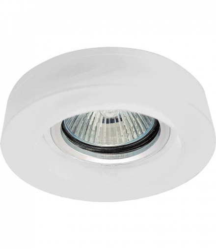 MILK HIGH PEARL-R - Oczko (komponent) okrągłe szklane / akryl Greenlux GXPO038