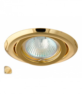 AXL 2115-G - Oczko (komponent) okrągłe regulowane stalowe Greenlux GXPP031