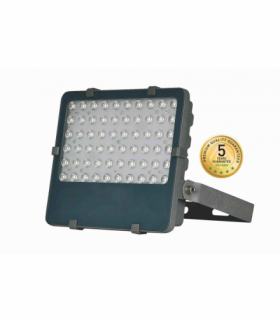 GAMA PROFI SMD 50W GRAY 5000lm - Projektor / naświetlacz LED Greenlux GXPR095