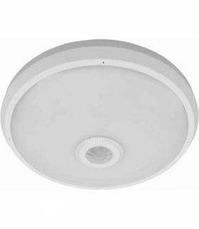 LED MANA IP54 16W NW 1150lm - Plafon LED z czujnikiem ruchu PIR Greenlux GXPS012