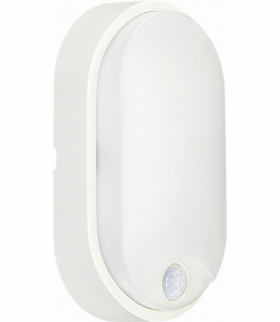 DITA OVAL W 14W NW 1000lm - Plafon LED z czujnikiem ruchu PIR Greenlux GXPS043