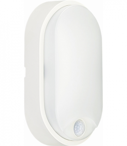 DITA OVAL W 14W NW 1000lm - Plafon LED z czujnikiem ruchu PIR Greenlux GXPS043