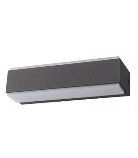 VILA 16W Anthracite NW 800lm - Kinkiet LED elewacyjny Greenlux GXPS071