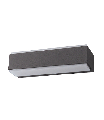 VILA 16W Anthracite NW 800lm - Kinkiet LED elewacyjny Greenlux GXPS071