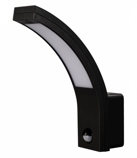 FALCO B 10W PIR NW 700lm - Kinkiet LED elewacyjny z czujnikiem ruchu PIR Greenlux GXPS122