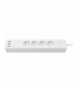 WiFi 4SOC 4USB - Gniazda WiFi SMART z USB (listwa) Greenlux GXSH022