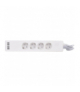 WiFi 4SOC SCHUKO 4USB - Gniazda WiFi SMART z USB (listwa) Greenlux GXSH023