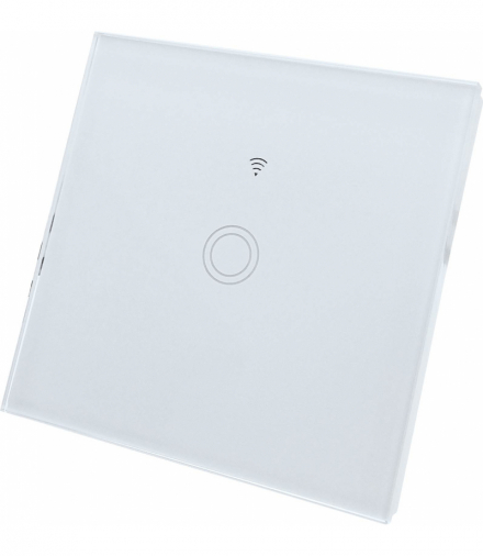 WiFi SWITCH White - Wyłącznik światła dopuszkowy SMART WiFI Greenlux GXSH040