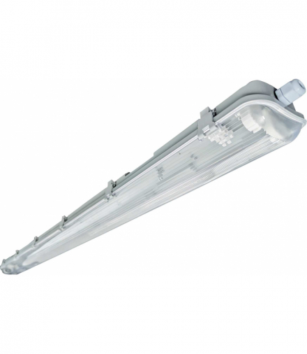 HERMETIC LED 2xT8/120cm - Oprawa hermetyk do lamp LED T8 Greenlux GXEK002