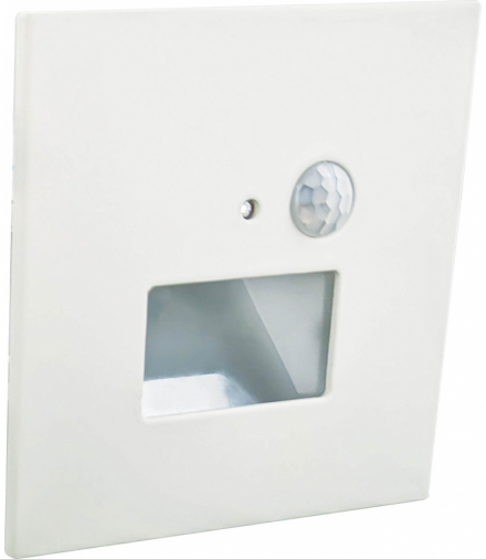 JACK PIR White 1,5W CCT 75/120lm - Oprawa LED dopuszkowa z czujnikiem ruchu (PIR) Greenlux GXLL091