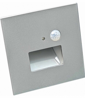 JACK PIR Gray 1,5W CCT 75/120lm - Oprawa LED dopuszkowa z czujnikiem ruchu (PIR) Greenlux GXLL093
