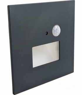 JACK PIR Blue grey 1,5W CCT 75/120lm - Oprawa LED dopuszkowa z czujnikiem ruchu (PIR) Greenlux GXLL095