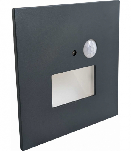 JACK PIR Blue grey 1,5W CCT 75/120lm - Oprawa LED dopuszkowa z czujnikiem ruchu (PIR) Greenlux GXLL095