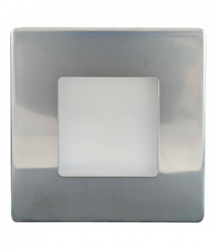 DECENTLY IP44 Nickel 1.7W WW 100/160lm - Oprawa LED dopuszkowa Greenlux GXLL354