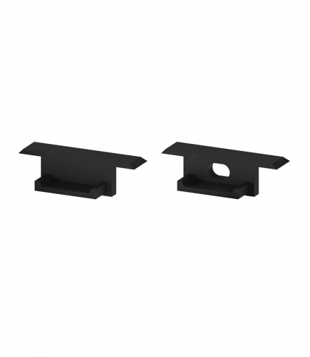 EC-PROFIL (YI) B (2pcs/SET) - Zaślepka końcowa do profilu (kpl) Greenlux GXLP376