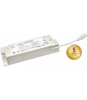 DRIVER TRIAC 50W 1200mA (2/2) - Zasilacz LED (komponent oprawy oświetl.) Greenlux GXOS348