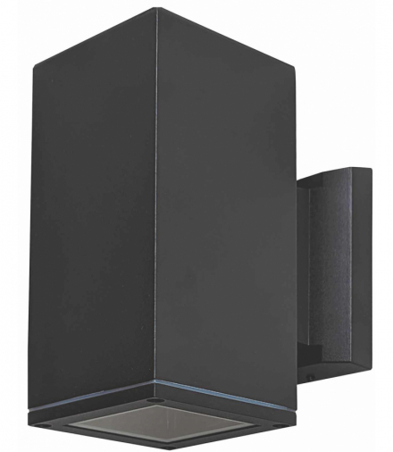 LEMMY-S Black GU10 - Kinkiet GU10 elewacyjny Greenlux GXPS157