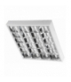 ORI LED 4xT8/60cm - Oprawa do LED T8 rastrowa Greenlux GXRP039